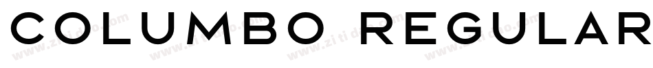 Columbo Regular字体转换